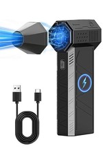 130000RPM Mini Turbo Jet Fan Wireless Compressed Air Duster PC Keyboard Cleaner picture