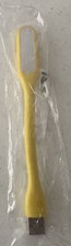 NEW Bright LED USB Mini Light Flexible Computer Lamp Laptop PC Desk Yellow 6.5” picture