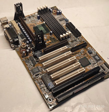 Vintage Slot 1 ATX ASUS P2B-F *Coppermine* Motherboard, CPU & 256 MB + Bonus picture