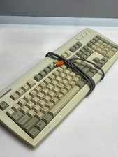 Gateway 2000 2196003-00-001 Vintage PS/2 Keyboard 7000393 Beige picture