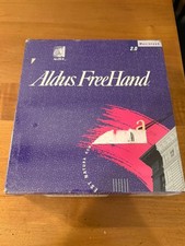 Aldus FreeHand 2.0 Macintosh Vintage Software Factory Sealed Mac NOS picture