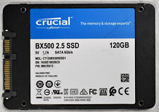 Lot of 5 Crucial BX500 120GB 6Gb/s 2.5