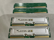 Dell Dimension 8200 RAM Samsung 256MB PC600 RDRAM Kit 2x128MB ECC 184-Pin RIMM + picture