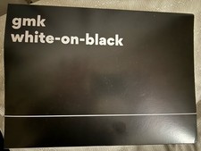 Drop+Gmk White On Black Base Kit (WOB) [OPEN BOX] picture