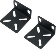 2Pcs Adjustable Rack Ears Rack Mount Kit for 17.3 Inch Wide Switches picture
