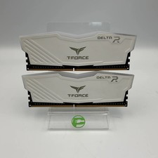 TeamGroup T-Force Delta RGB 16GB (2x8GB) RAM DDR4 3200MHz TF4D48G3200HC16FBK picture