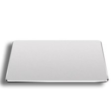 HXSJ Aluminum Metal Mouse Pad Dual-Side PU Leather 180x160/220x180mm picture