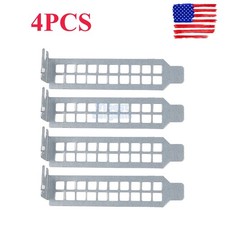 4PCS Low Profile PCI Slot Cover for Dell Optiplex SFF Case Blanking Plate F732D picture