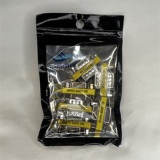 Warmstor 6-Pack Mini Gender Changer 15 Pin Coupler Silver Yellow picture