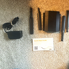 Peplink Wireless Router 150Mbps Black 2 LAN Ports w/ 4 Antennas Adapter Guide picture