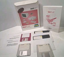 QAPlus Diagsoft Advanced Diagnostics V4.61 Box Manual DOS Vintage Diagsoft LAN picture