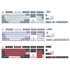 126Keys PBT Keycaps Set Double Shot Macaron for Mechanical Keyboards picture
