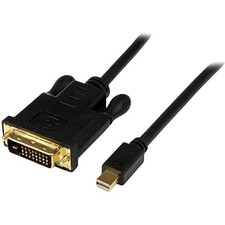 StarTech 3ft Mini DisplayPort to DVI Cable (mdp2dvimm3b) picture