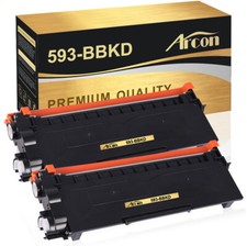 2-Pk/Pack E310 Toner Compatible For Dell E310DW E515DN E515DW E514DW 593-BBKD picture