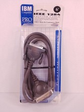Vtg Belkin Pro Series 6ft IEEE 1284 Parallel Printer Cable DB25 Centronics 36 picture