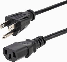 AC Power Cable Cord For 49”Samsung C49RG9/CRG9 C49RG90SSN Gaming Monitor picture