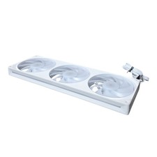 NZXT F360 RGB Core | 360mm Single-Frame Fan Unit with 3 x 120mm RGB Fans, White picture
