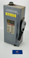 SQUARE D H361N SER F1 HEAVY DUTY SAFETY SWITCH 30A 600VAC/DC *WARRANTY* picture