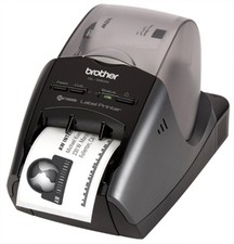Brother (QL-580N) Network RJ-45 Ethernet, USB & RS-232, Label Printer | Used picture