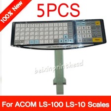 5x Keyboard Overlay Inner Circuitry For ACOM LS-100 LS-10 Scale English Version picture