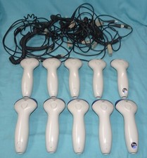 Lot of 10 = Metrologic White MS9520 Laser Barcode Scanner & 10 Cable ( NOT USB ) picture