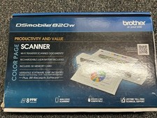 Brother DSmobile DS-820W Portable Sheet Scanner, White Wi-Fi. New Sealed. picture