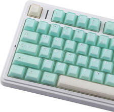 Green Keycaps,166 Keys PBT Custom Translucent Keycaps, picture