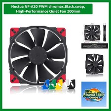 NF-A20 PWM chromax.Black.swap, High-Performance Quiet Fan 200mm picture