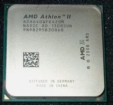AMD Athlon II X 4  3.0GHz 640 Quad-Core Processor, ADX640WFK42GM, AM3, US SELLER picture