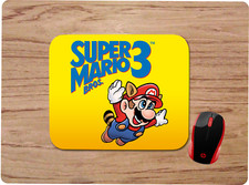 SUPER MARIO BROS 3 MOUSEPAD MOUSE PAD HOME OFFICE GIFT GAMING NINTENDO picture