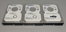 Lot of 3 Maxtor Maxline Plus II Hard Drives 250GB SATA 3.5