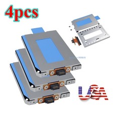 LOT OF 4 HARD DISK BRACKET CADDY FOR DELL LATITUDE 5404 5414 RUGGED LAPTOP V2M50 picture