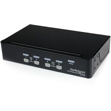 StarTech.com 4 Port Professional VGA USB KVM Switch with Hub 1U Rack (SV431USB) picture