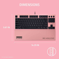 Razer Ornata V3 Tenkeyless Keyboard Blackpink Edition Certified Refurbished picture