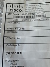 NIP Cisco A900-CONS-KIT-U Console Cable USB-to-USB for ASR900  picture