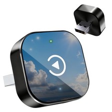 Wireless CarPlay Adapter, 2026 Upgraded 2 in 1 Wired to Wireless for Apple picture