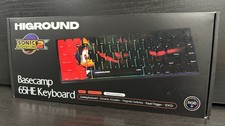 Higround x Sonic The Hedgehog Keyboard - Shadow the Hedgehog Basecamp 65HE SEGA picture