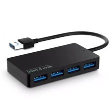 USB 3.0 Hub 4-Port Adapter Charger Data SLIM Super Speed PC Mac Laptop Desktop picture
