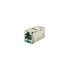 Panduit CJS688TGGRY Cat-6 Shielded Jack Module STP RJ45 8P8W TG-Style Green picture