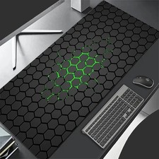 Hexagon XXL Mousepad Large Gaming Keyboard Pad Soft Office Desk Mat picture