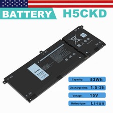 H5CKD Battery For Dell Inspiron 7300 7306 7500 7506 2-in-1 Latitude 3410 3510 picture