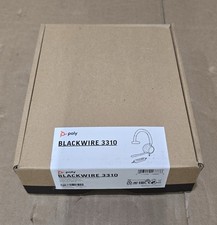 Poly Blackwire 3310 On-Ear Corded USB-A Headset Black BW3310-M USB-A picture