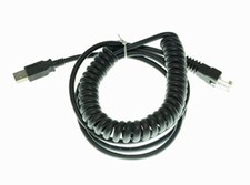 9FT USB Laser Barcode Scanner Coiled Cable for Symbol LS2208 LS3408 LS3478 picture