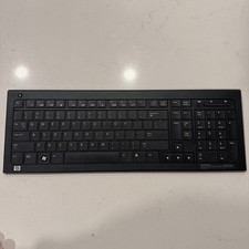 HP Wireless Elite Keyboard RK713A Black (Keyboard Only) No Receiver Not Tested picture