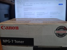 Genuine New Canon NPG-7 Black Toner Cartridge picture
