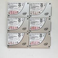 Lot of 6 Dell 400GB SSD 065WJJ 65WJJ Intel DC S3610 SSDSC2BX400G4R 6G SATA 2.5