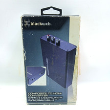 BlackWeb Composite A/V To HDMI Converter w/ A/V Cable Gaming picture