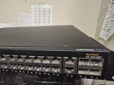 Brocade Ruckus ICX 7150 48-Port Gigabit PoE+ Switch ICX7150-48PF-4X10GR Tested picture
