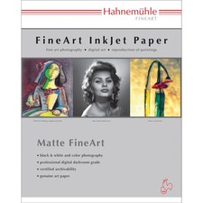 Hahnemuhle Matte Photo Rag, 308 g/mA 100% Rag, Smooth, White Inkjet Paper, 11x17 picture