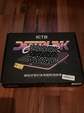 IETS GT500 Powerful Turbo-Fan (5000 RPM) RGB Laptop Cooling Pad picture
